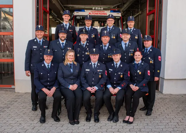 Gruppenfoto der Vorstandschaft