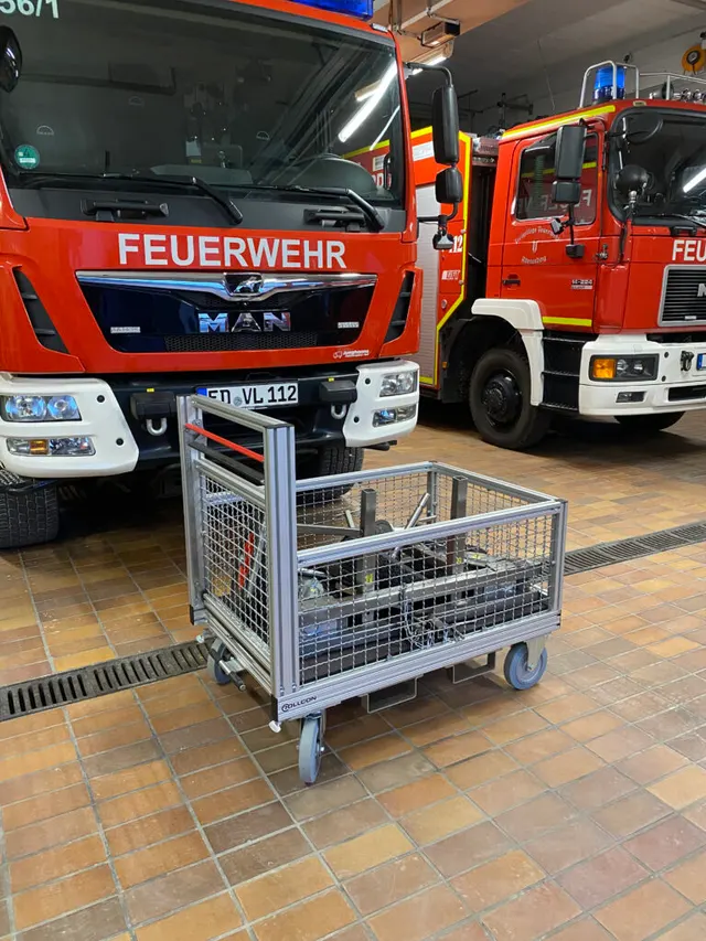 Rollwagen Geländemodul der Freiwilligen Feuerwehr Altenerding